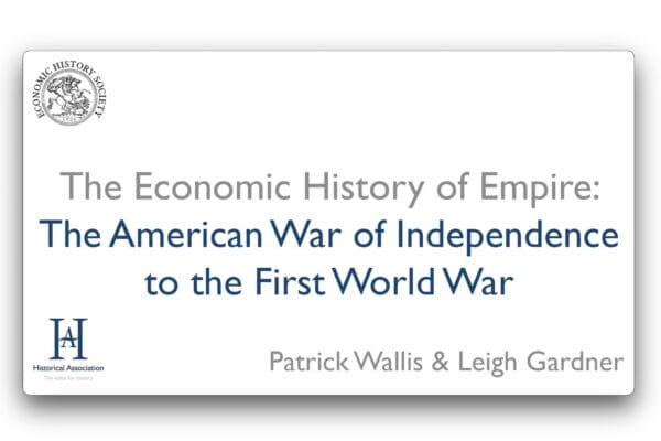 The American War of Independence to the First World War