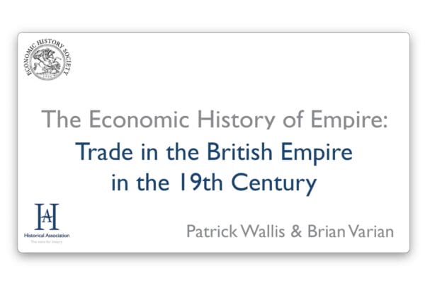 Trade in the British Empire in the 19th Century